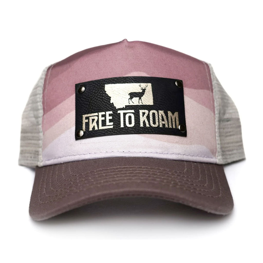 FREE TO ROAM PURPLE MOUNTAIN HAT - Toddler & Adult