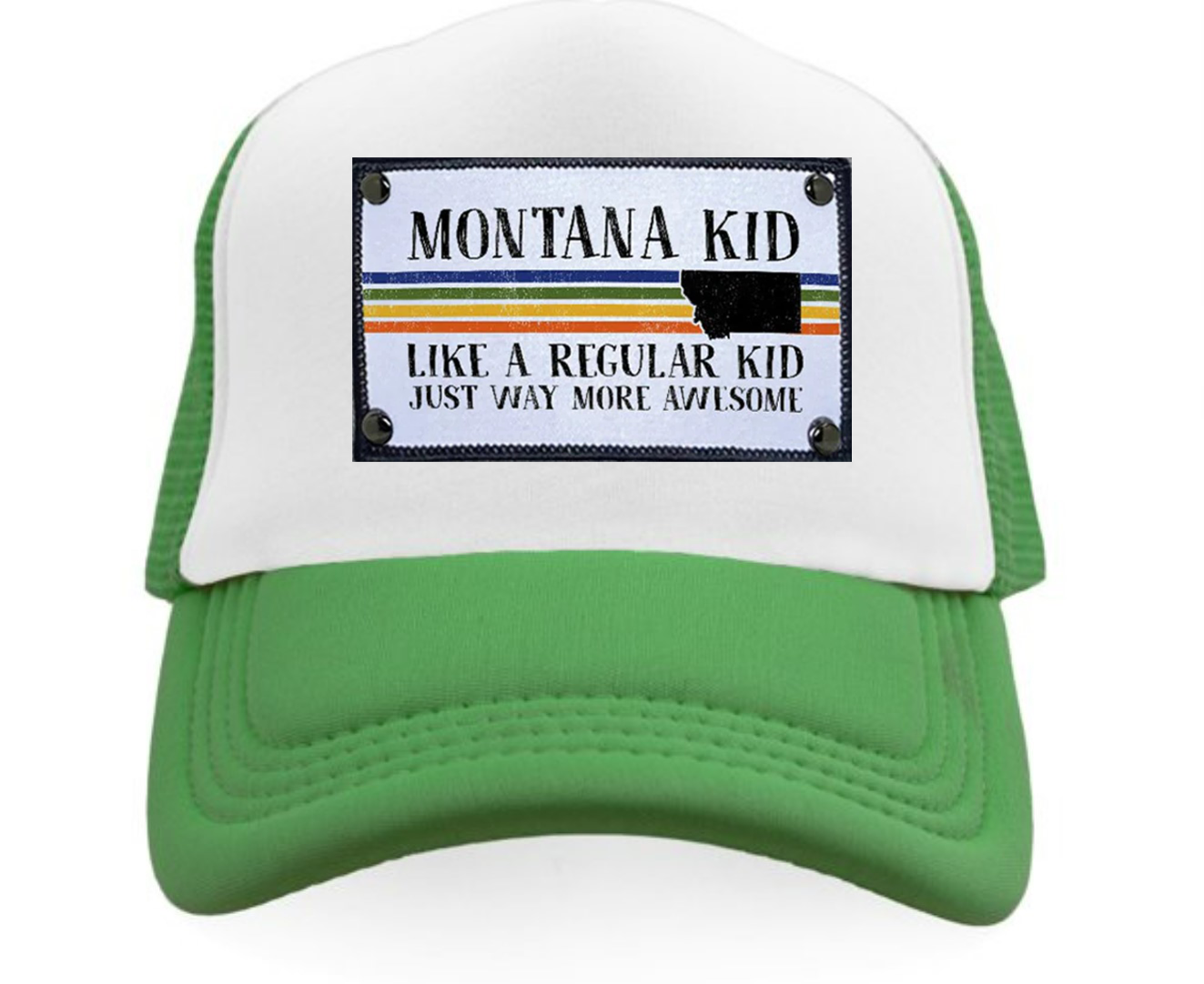 MONTANA KIDS TRUCKER FOAM HAT
